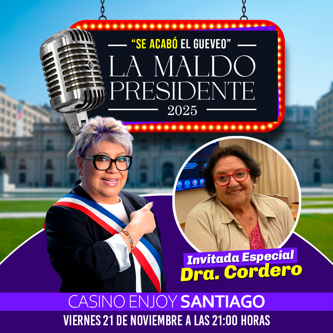 LA MALDO PRESIDENTE 2025 - ENJOY SANTIAGO