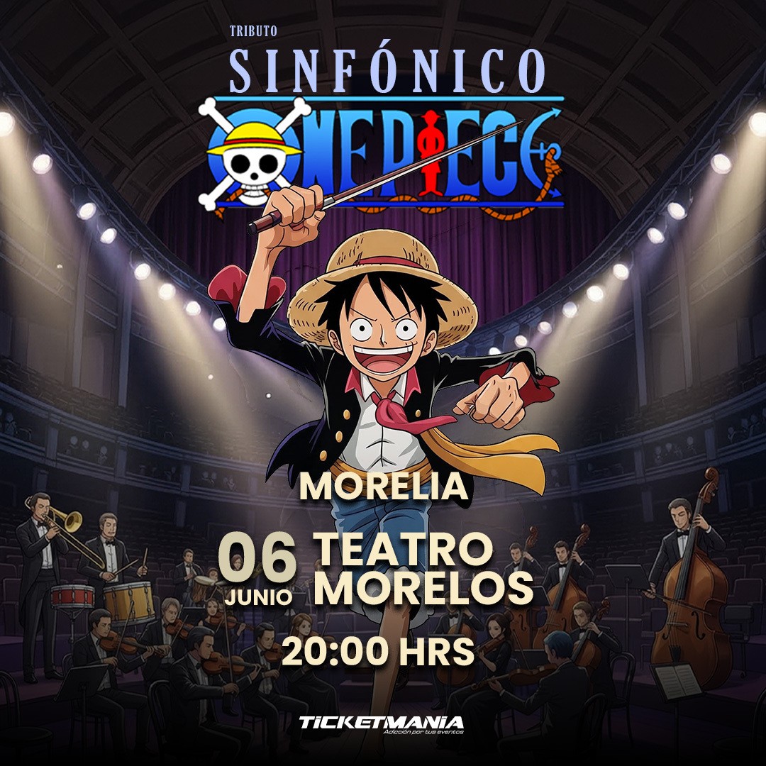 One Piece Tributo Sinfonico en Morelia