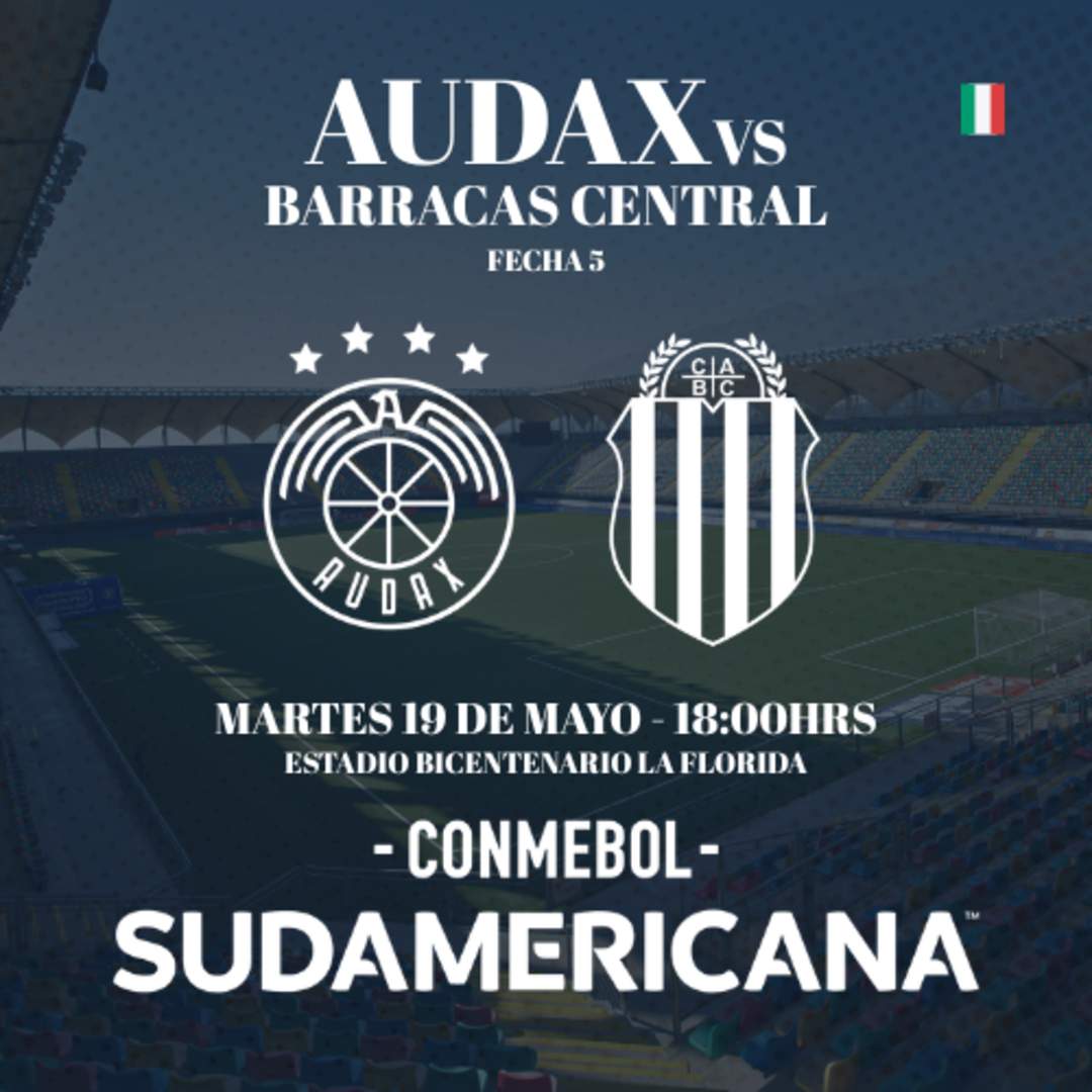 Audax Italiano vs Barracas Central / CONMEBOL Sudamericana / Fecha 5 - Fase de Grupos