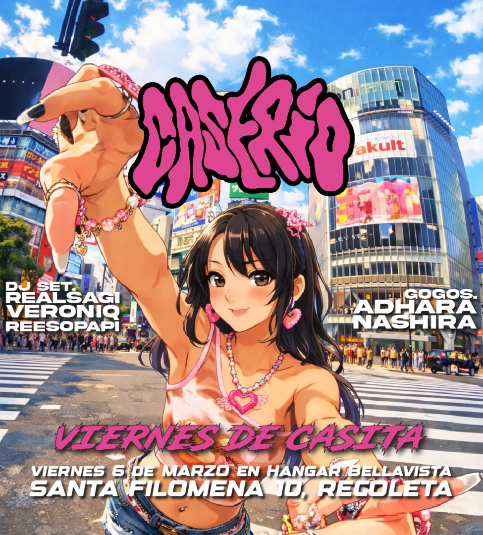 Viernes de Casita 🏠 en Caserío fiesta 6 de Marzo en Hangar