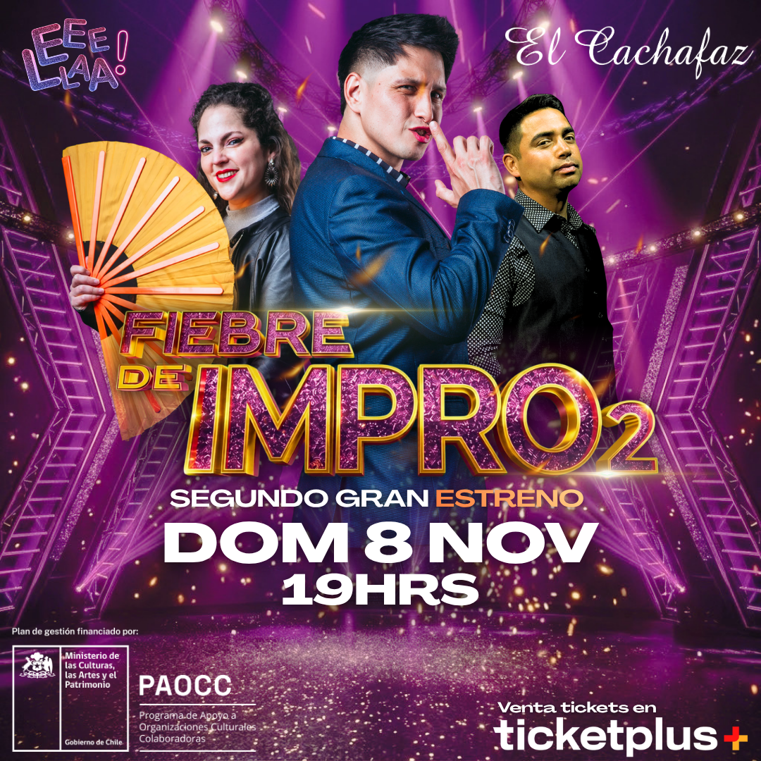 Show impro-Fiebre de impro-Domingo 8 Noviembre 19hrs