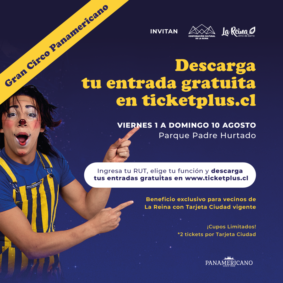 Celebración Mes de la Niñez en La Reina: Circo Panamericano