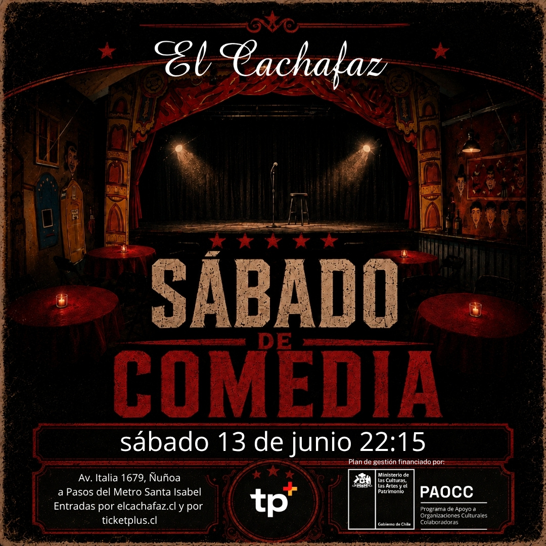Show de Stand up-Sabado de comedia-Sábado 13 Junio 22:15 hrs