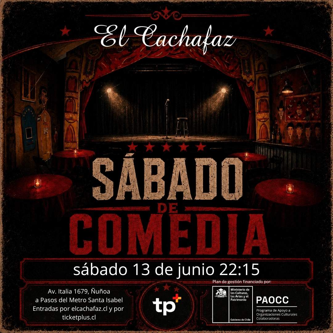 Show de Stand up-Sabado de comedia-Sábado 13 Junio 22:15 hrs