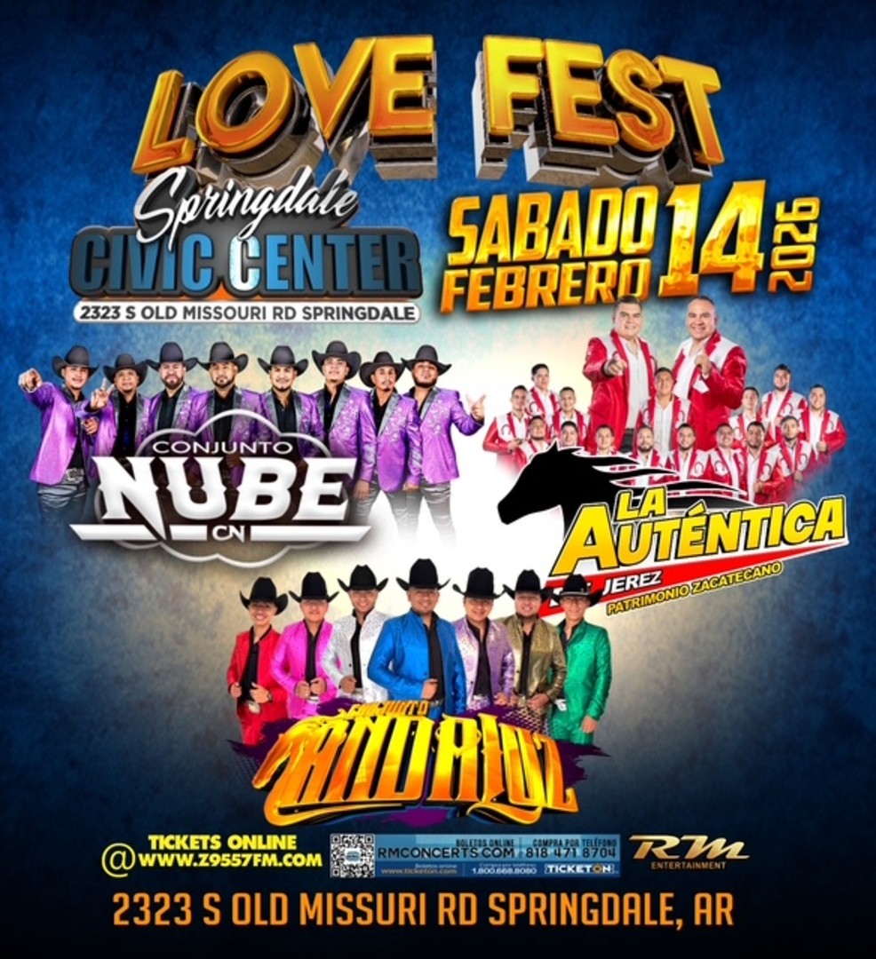 Conjunto Nube-La Autentica de Jerez-Conjunto Andaluz-Love Fest-Springdale Civic Center