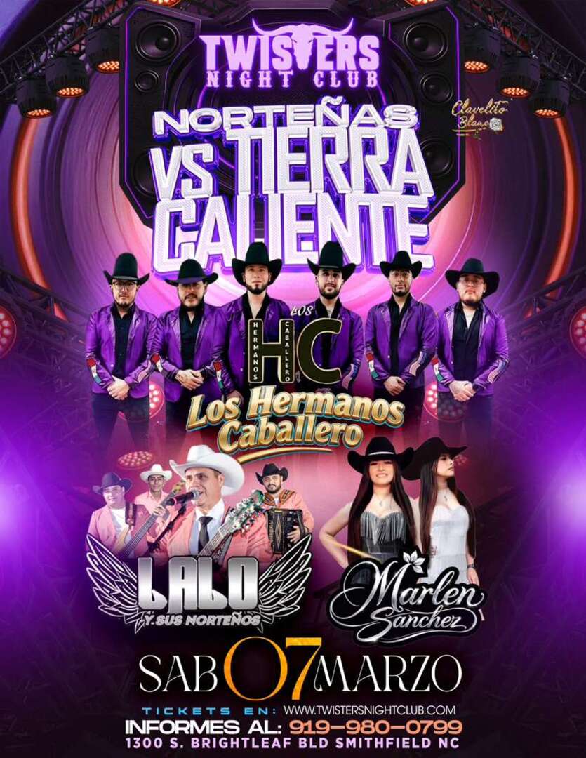Los Hermanos Caballero-Lalo y sus Norteños-Marlen Sanchez-Norteñas Vs Tierra Caliente
