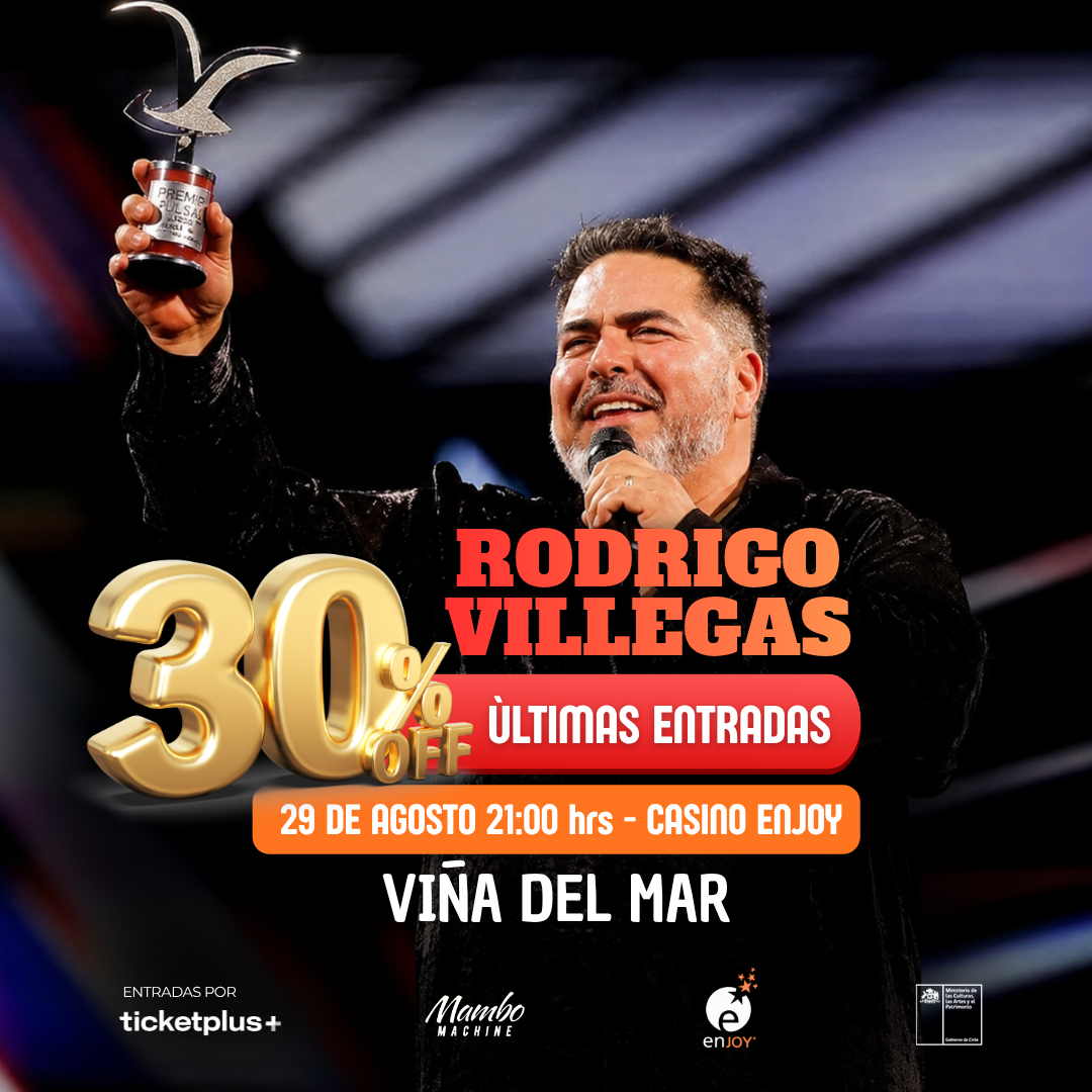 RODRIGO VILLEGAS "ESTO ES PARA USTEDES" ENJOY VIÑA