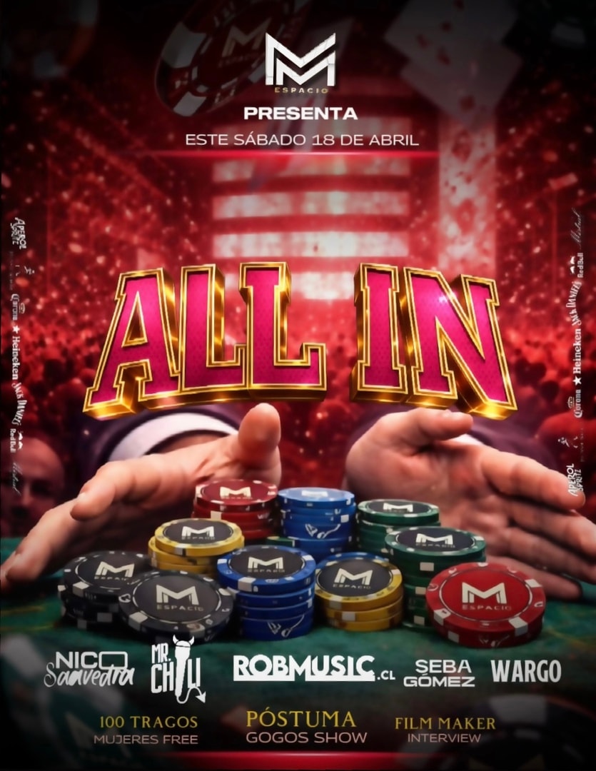 MUNDO ESPACIO presenta ALL IN 