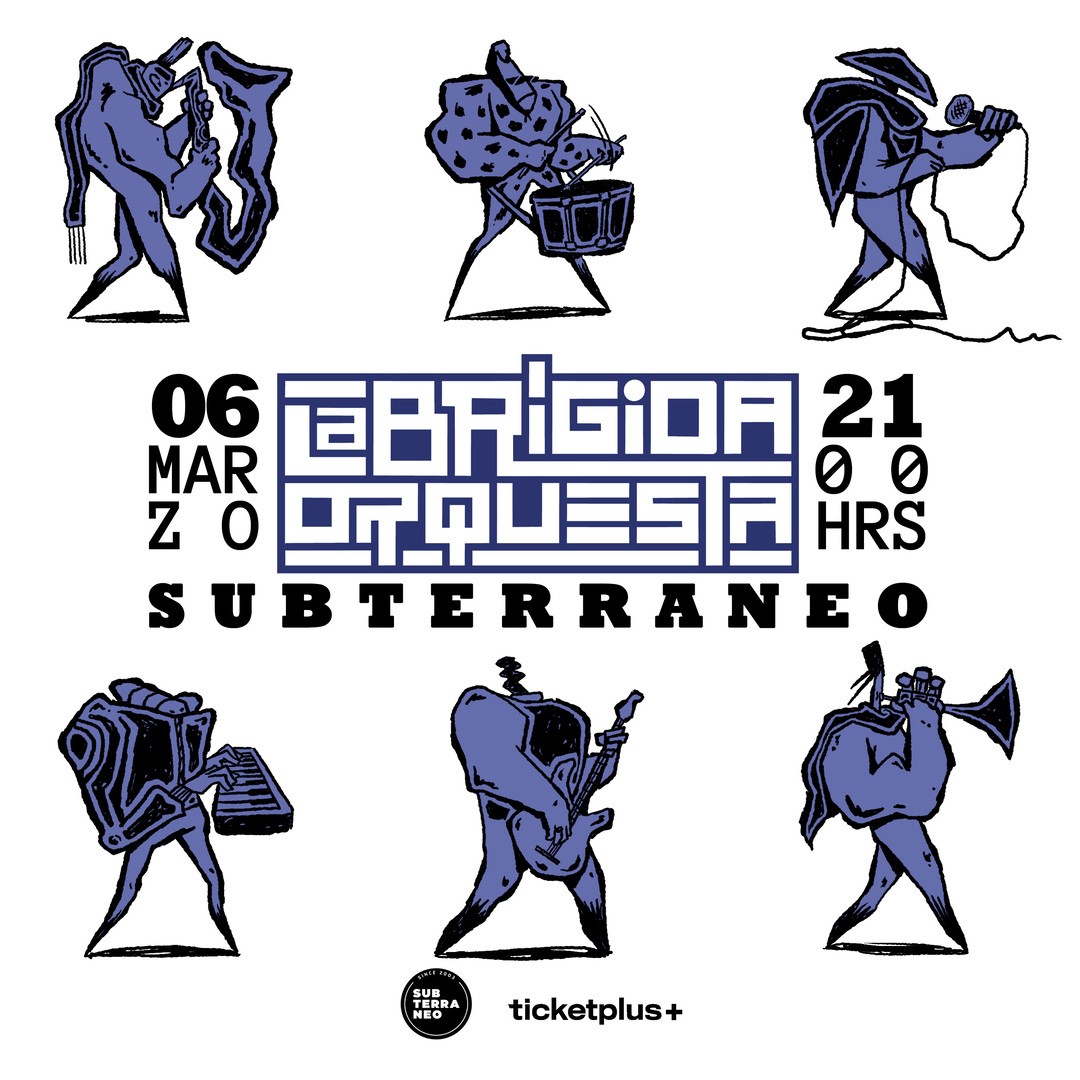 La Brígida Orquesta en el Subterraneo + 18 