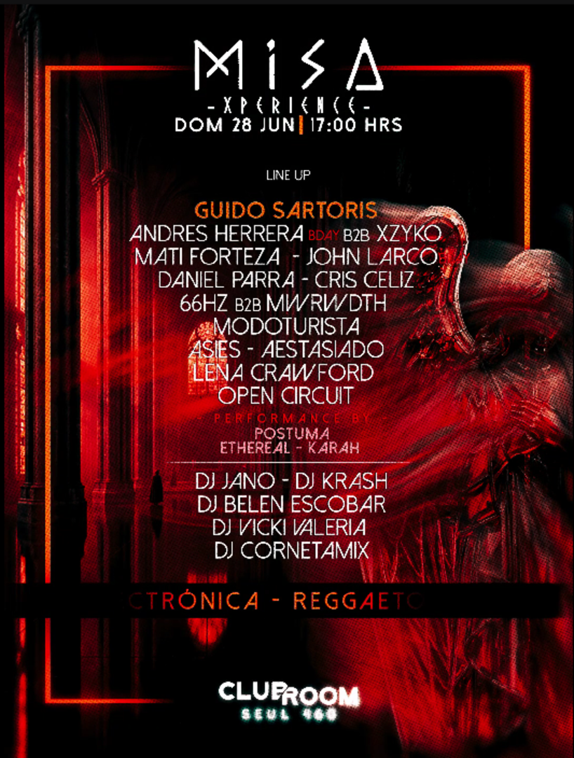 Misa Xperience Santiago @Domingo 28 Junio