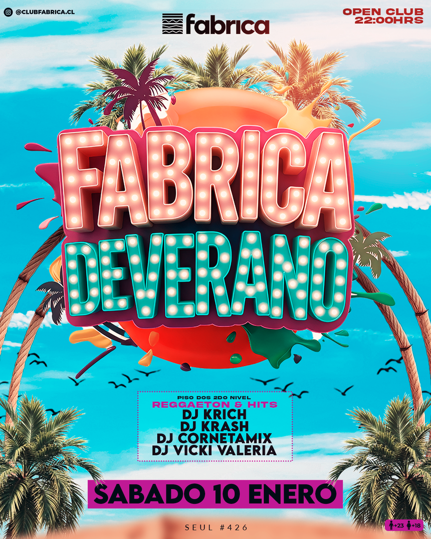 Club Fabrica Presenta @ Sábado 10 Enero