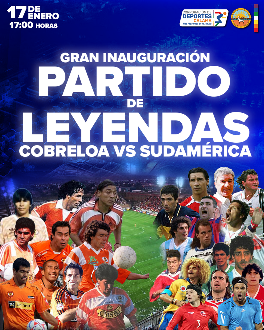 Partido de Leyendas / Cobreloa vs Sudamérica