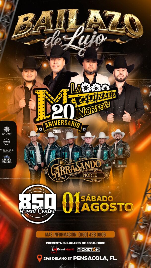 La Maquinaria Nortena-Arrasando Norte-850 Event Center