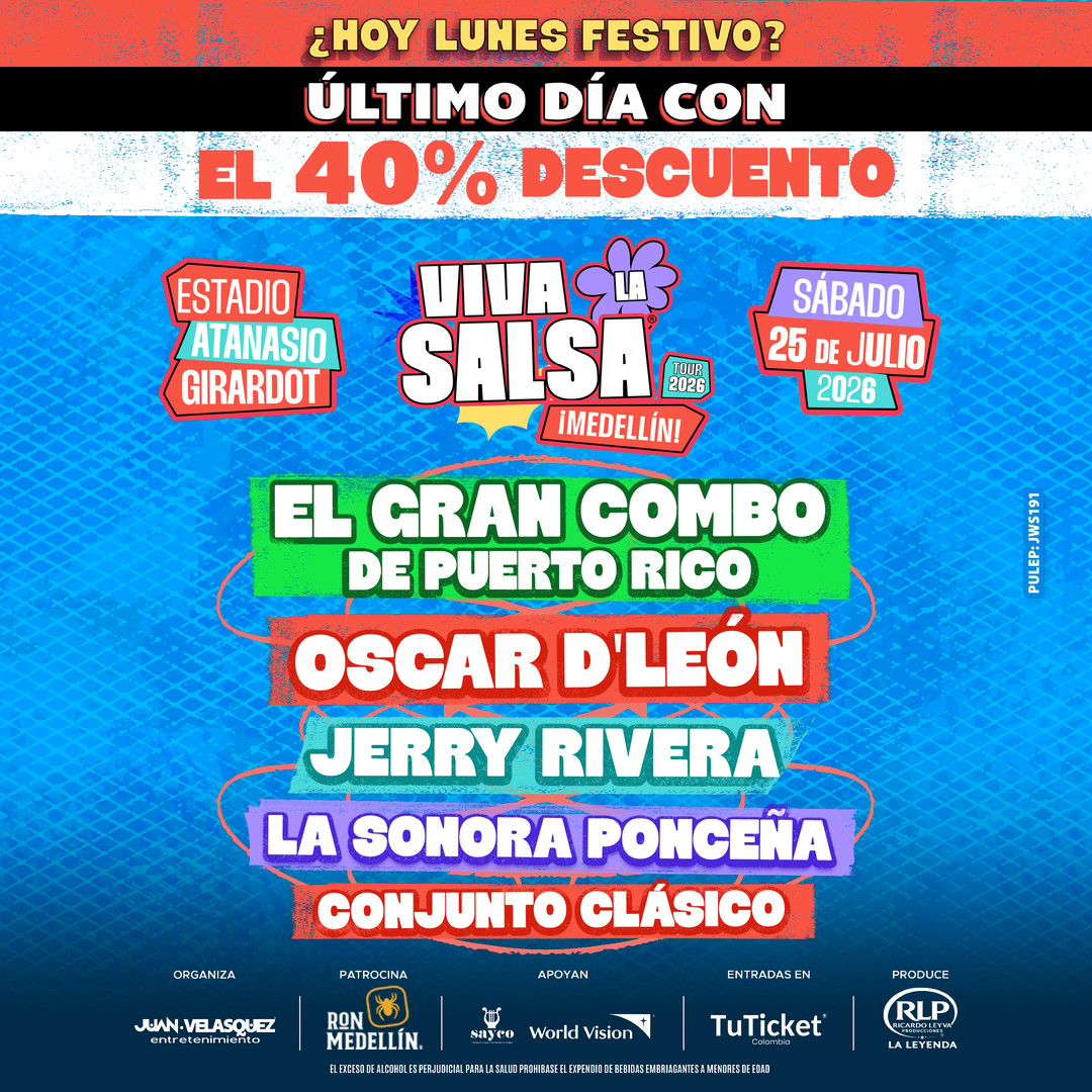 VIVA LA SALSA MEDELLIN 2026