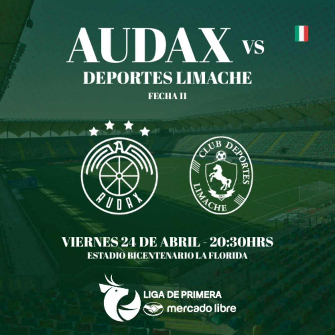 Audax Italiano vs Deportes Limache / Liga de Primera Mercado Libre / Fecha 11