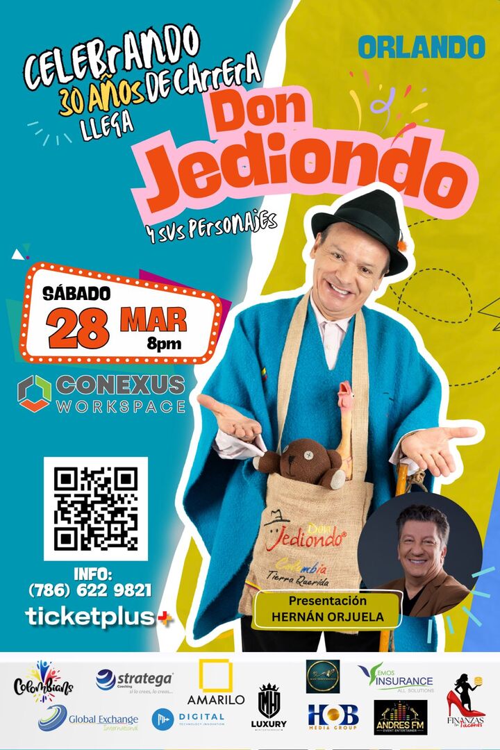 DON JEDIONDO 30 años de carrera - Orlando