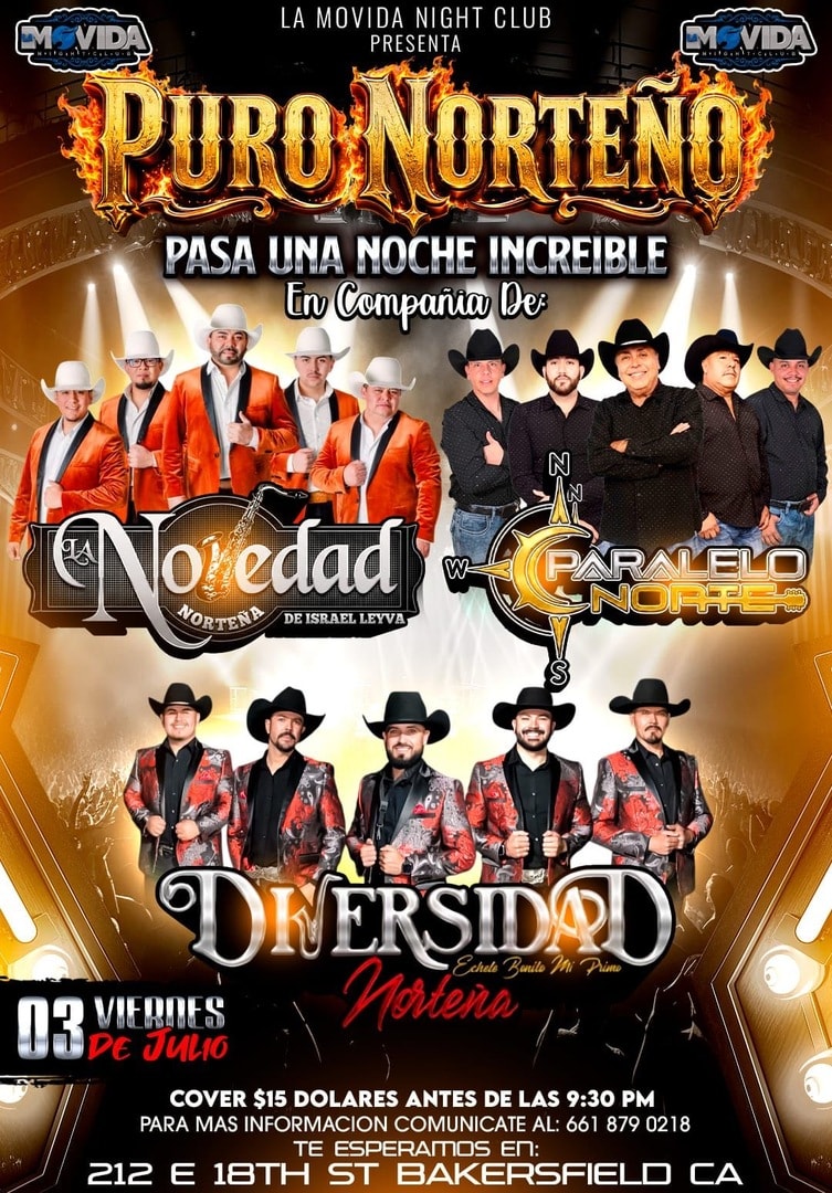 La Novedad Norteña-Paralelo Norte-La Diversidad Norteña