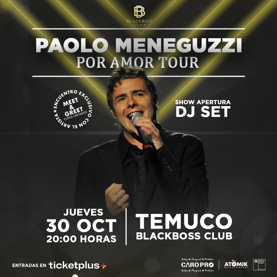 Paolo Meneguzzi en Temuco