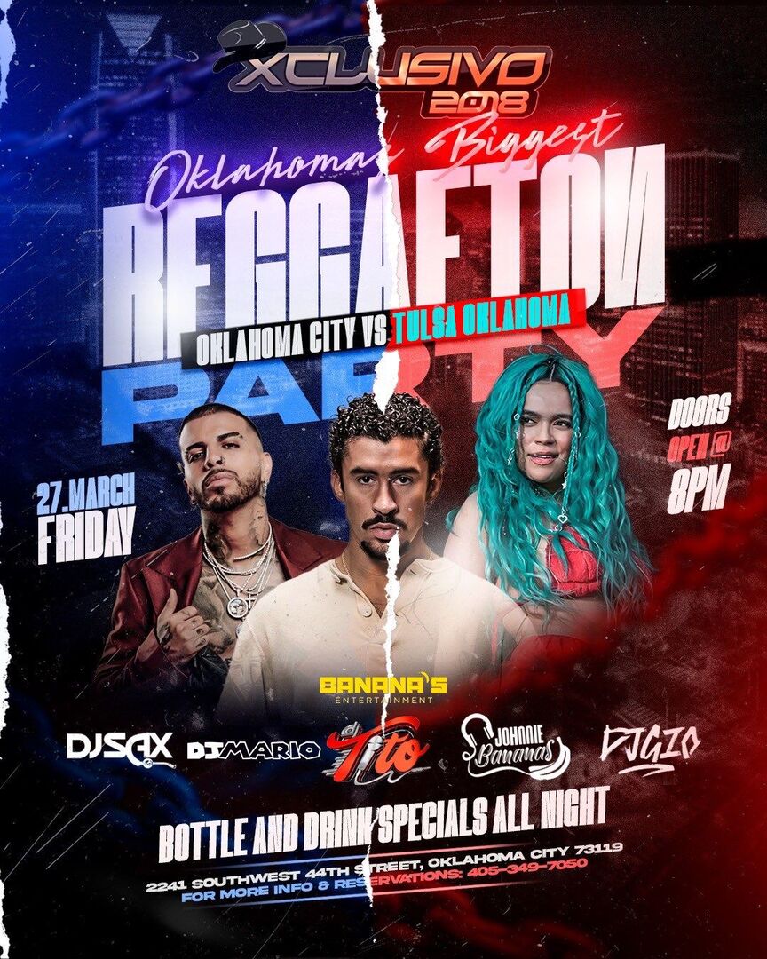 Reggaeton Party OKC VS Tulsa