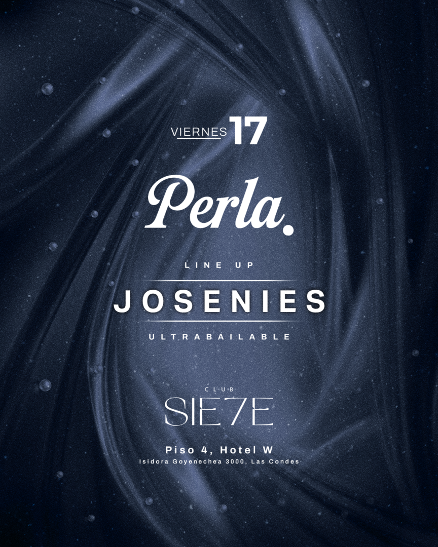 PERLA ★ VIERNES 17 JULIO ★ Club Siete 