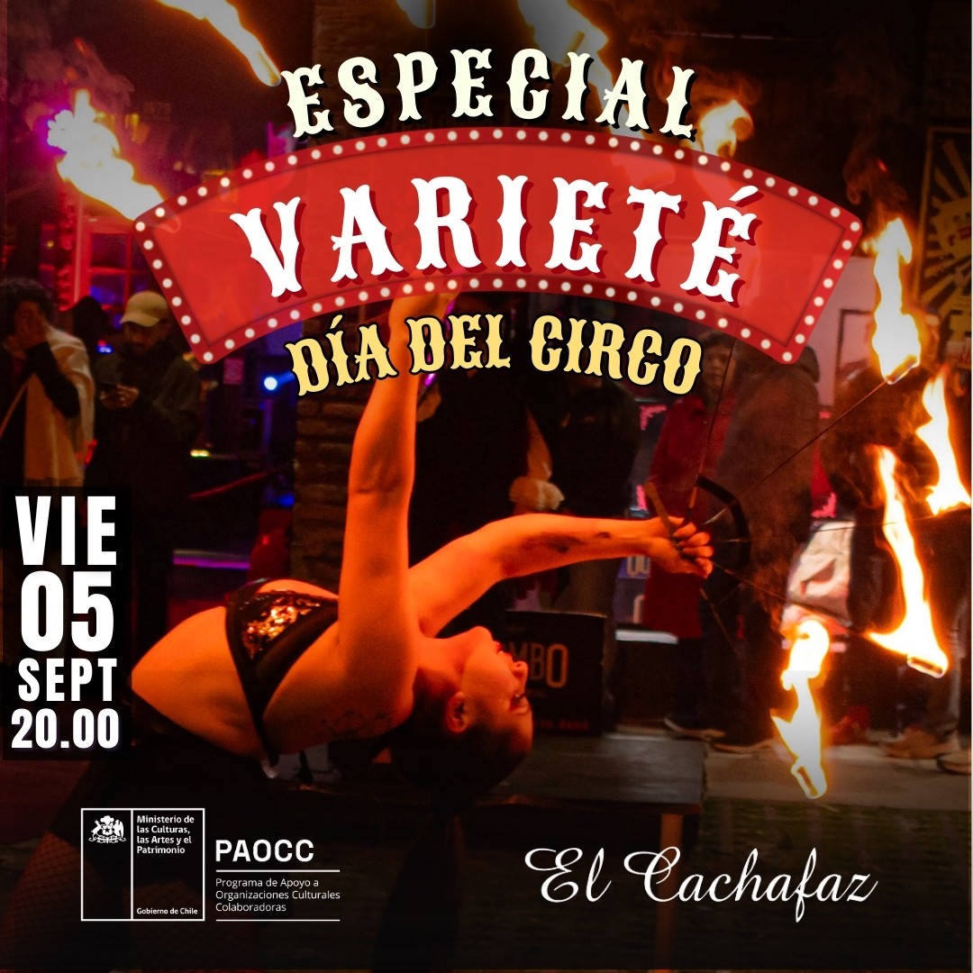 Variete Viernes 5 de Septiembre 20 hrs