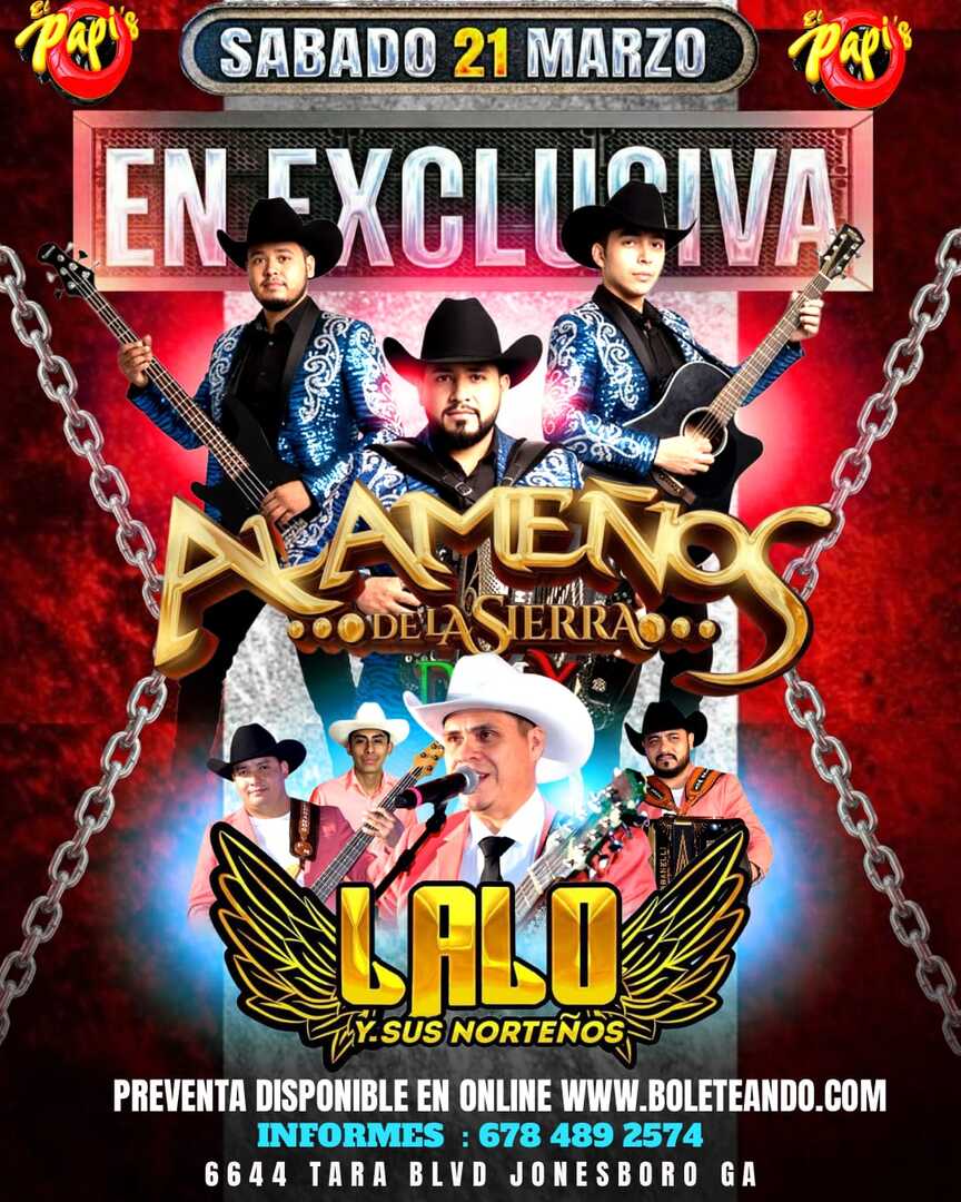 Los Alameños de la Sierra-Lalo y sus Norteños-Papi's