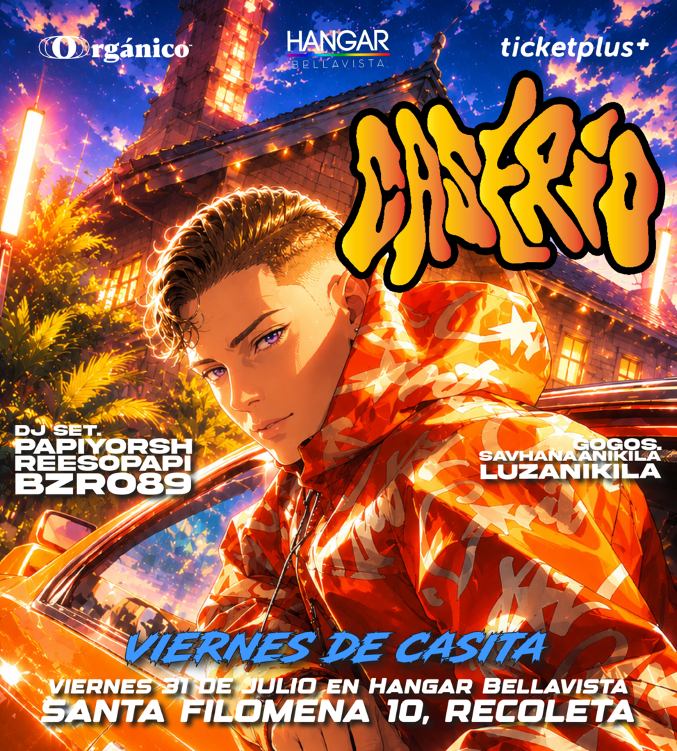 Viernes de Casita 🏠 en Caserío fiesta Viernes 31 de Julio en Hangar Bellavista 