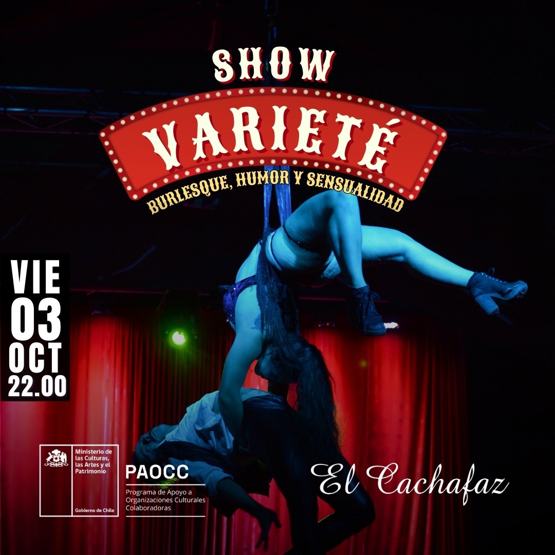 Variete Viernes 3 de Octubre 22 hrs