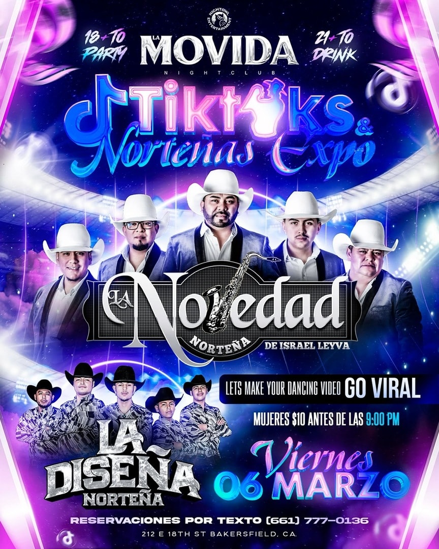 La Novedad Norteña -La Diseña Norteña-TikToks Norteñas Expo