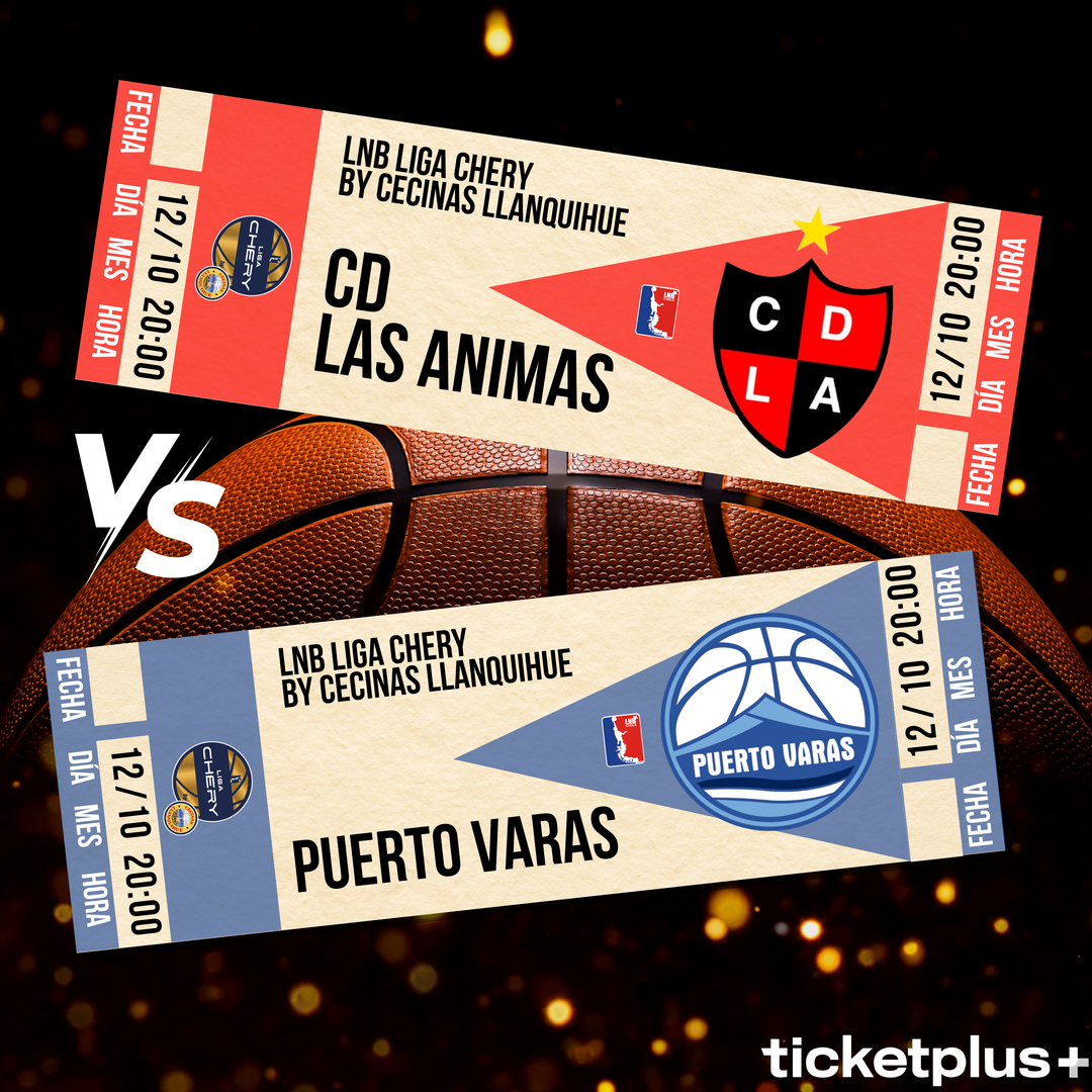CD Las Animas vs Puerto Varas /  LNB / Liga Chery By Cecinas Llanquihue