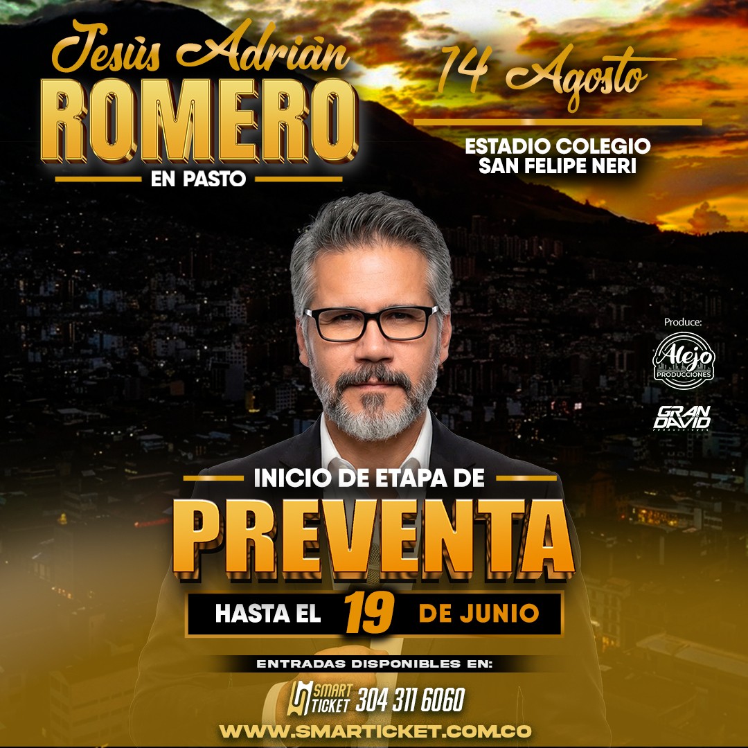 JESUS ADRIAN ROMERO EN PASTO