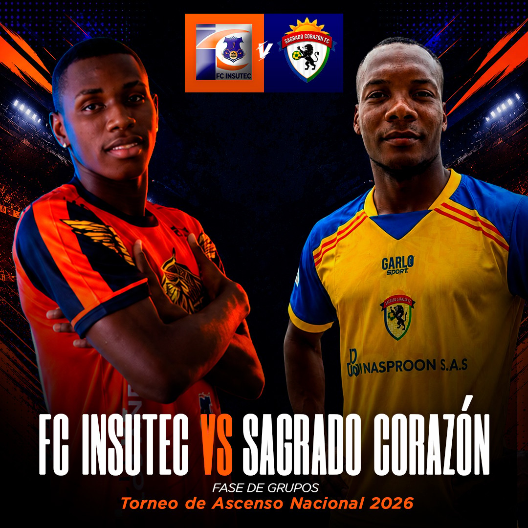 FC INSUTEC vs SAGRADO CORAZÓN FC