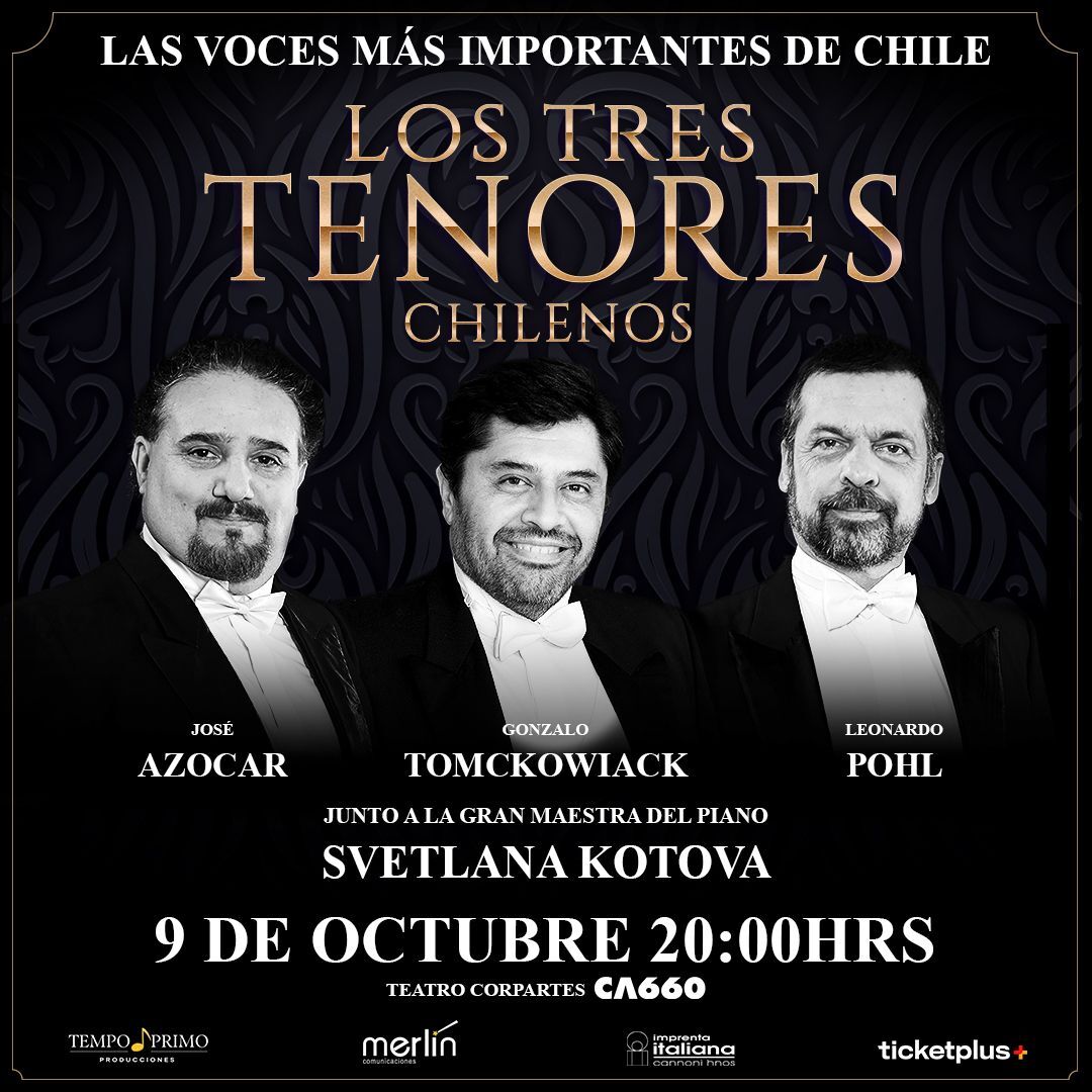 Los Tres Tenores Chilenos - Un concierto único