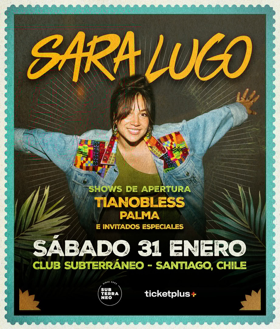 SARA LUGO ★ SÁBADO 31 ENERO ★ Club Subterráneo