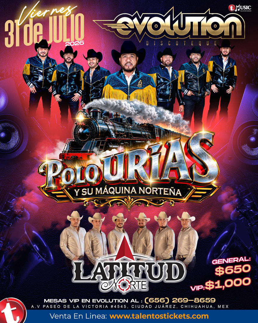 Polo Urias y La Maquina Norteña en Evolution Discoteque, Ciudad Juarez
