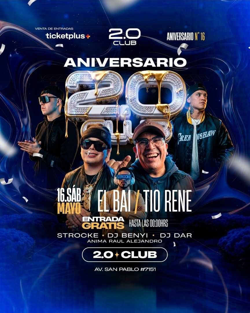 Aniversario 2.0 Club Part2 - El Bai ft Tio Rene - 16 de Mayo 