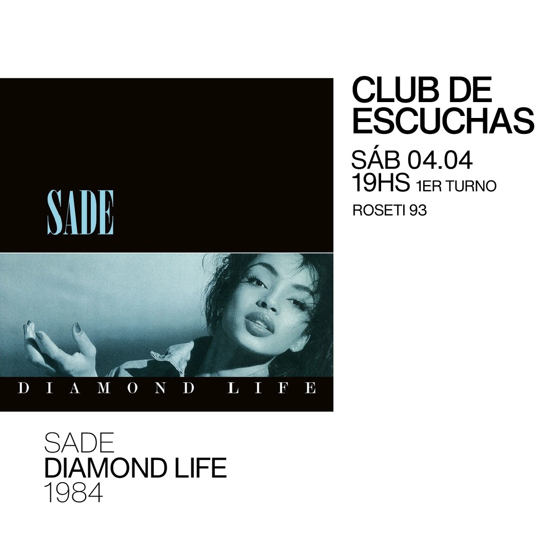 Club De Escuchas / Diamond Life - Sade (1984)