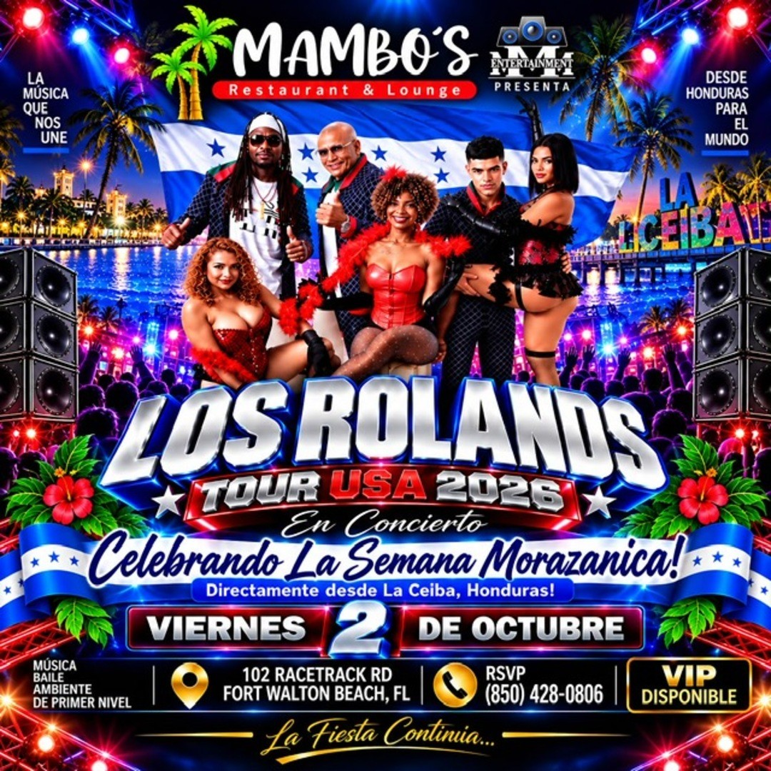 Los Rolands Tour USA 2026-Mambo's