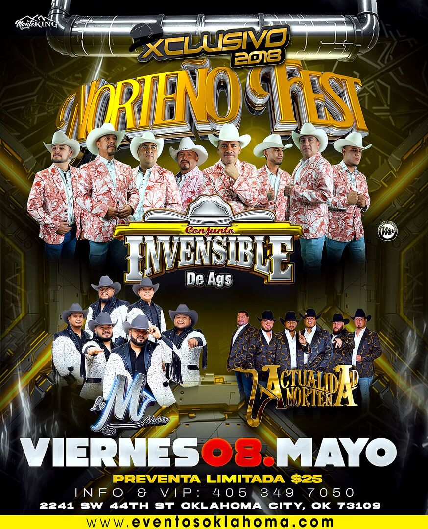 Norteño Fest - Conjunto Invensible - La M Norteña - La Actualidad Norteña