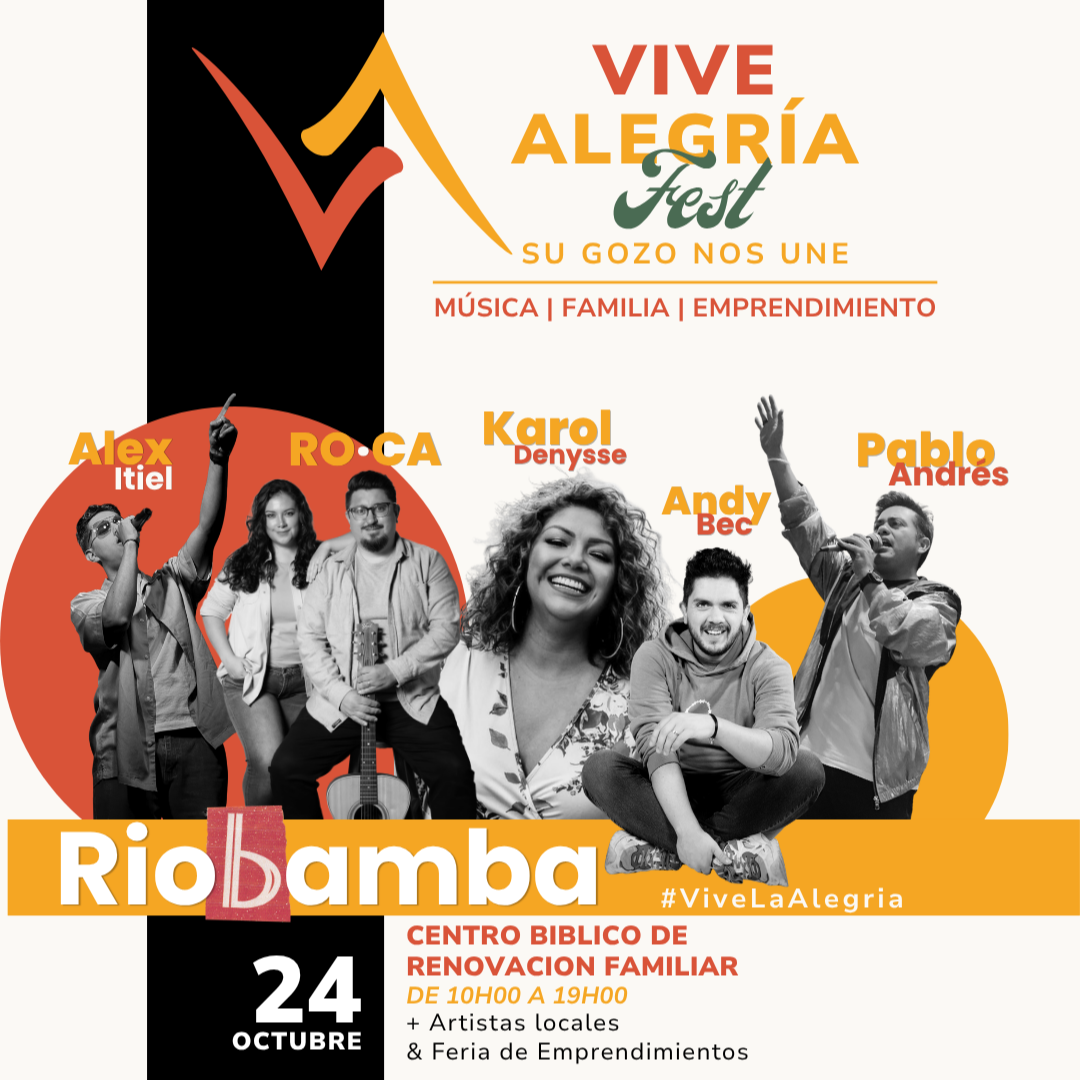 Vive Alegría Fest · RIOBAMBA 2026