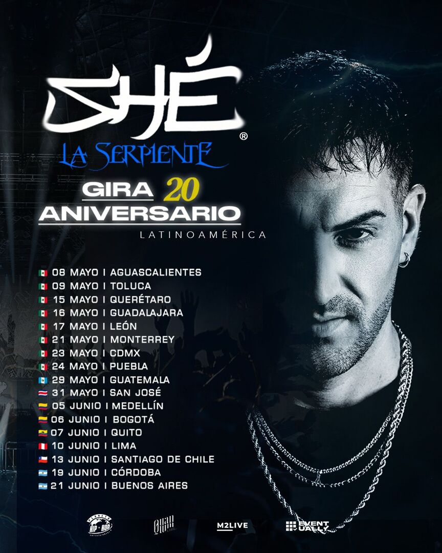SHÉ - 20 ANIVERSARIO ★ SÁBADO 13 JUNIO ★ Club Subterráneo