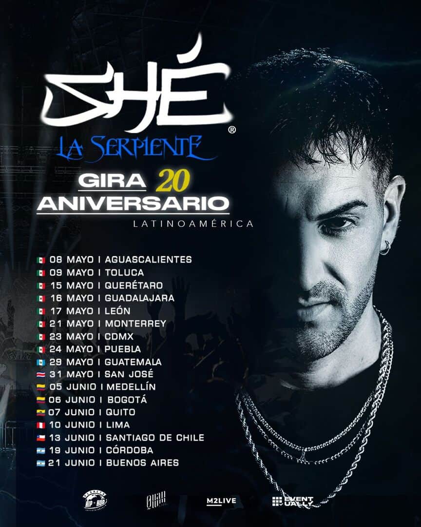 SHÉ - 20 ANIVERSARIO ★ SÁBADO 13 JUNIO ★ Club Subterráneo