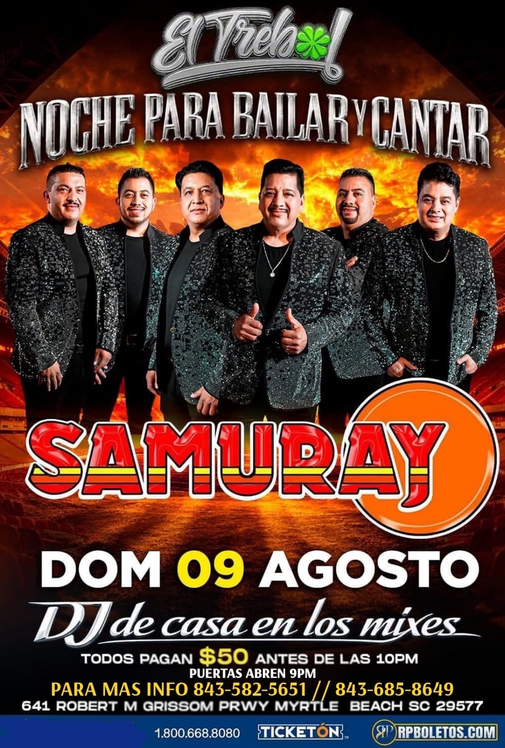 Samuray-El Trebol-Myrtle Beach SC 