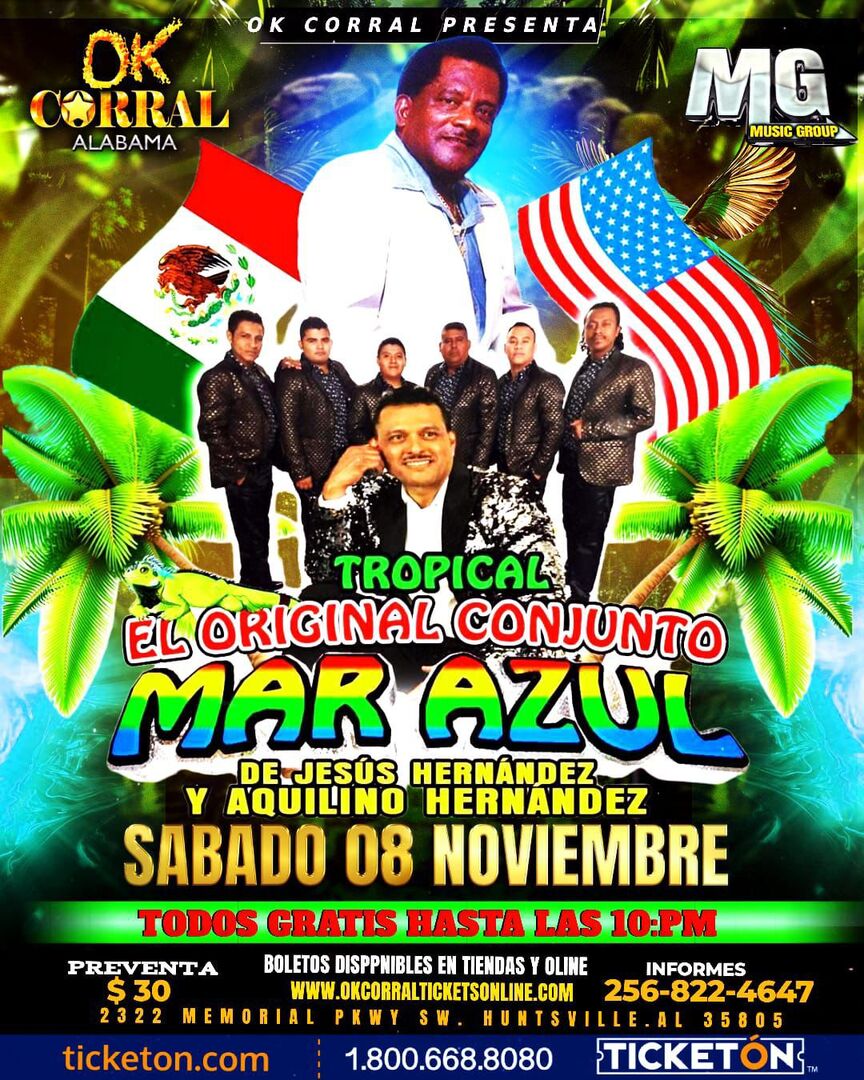 El Original Conjunto Tropical Mar Azul