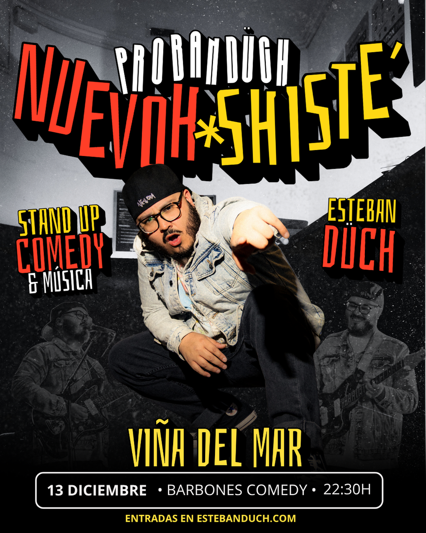 Esteban Düch - Viña del mar - Barbones Comedy