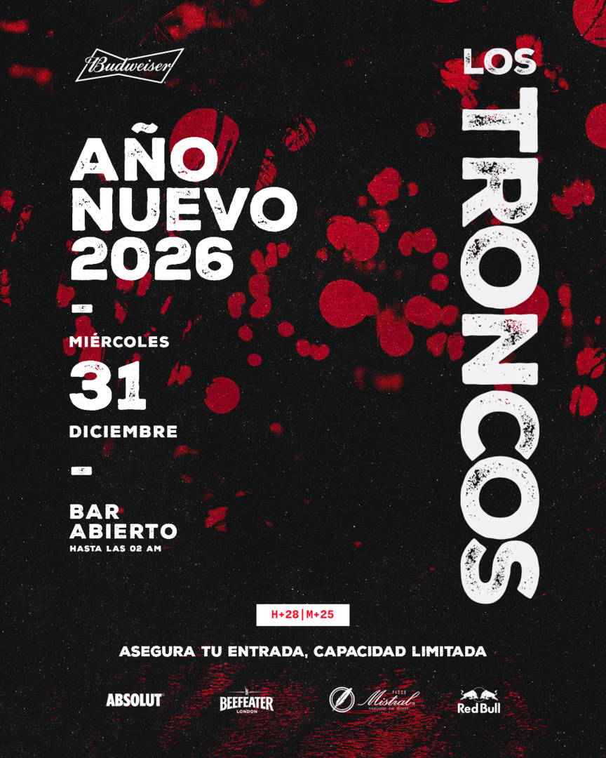 LOS TRONCOS: FIESTA AÑO NUEVO 2026