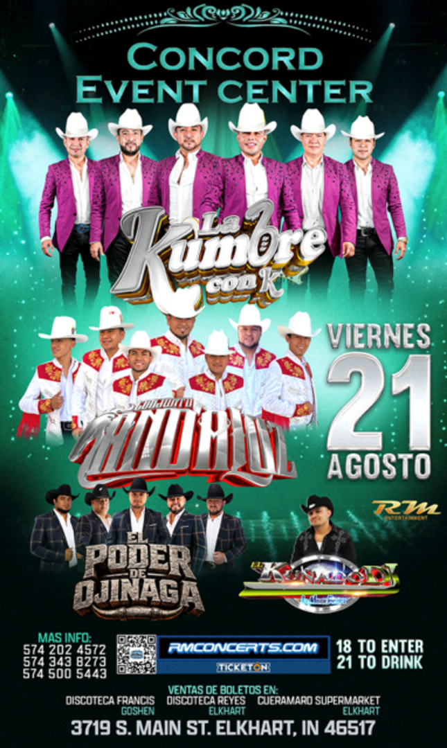 La Kumbre Con K-Conjunto Andaluz-El Poder de Ojinaga-Concord Event