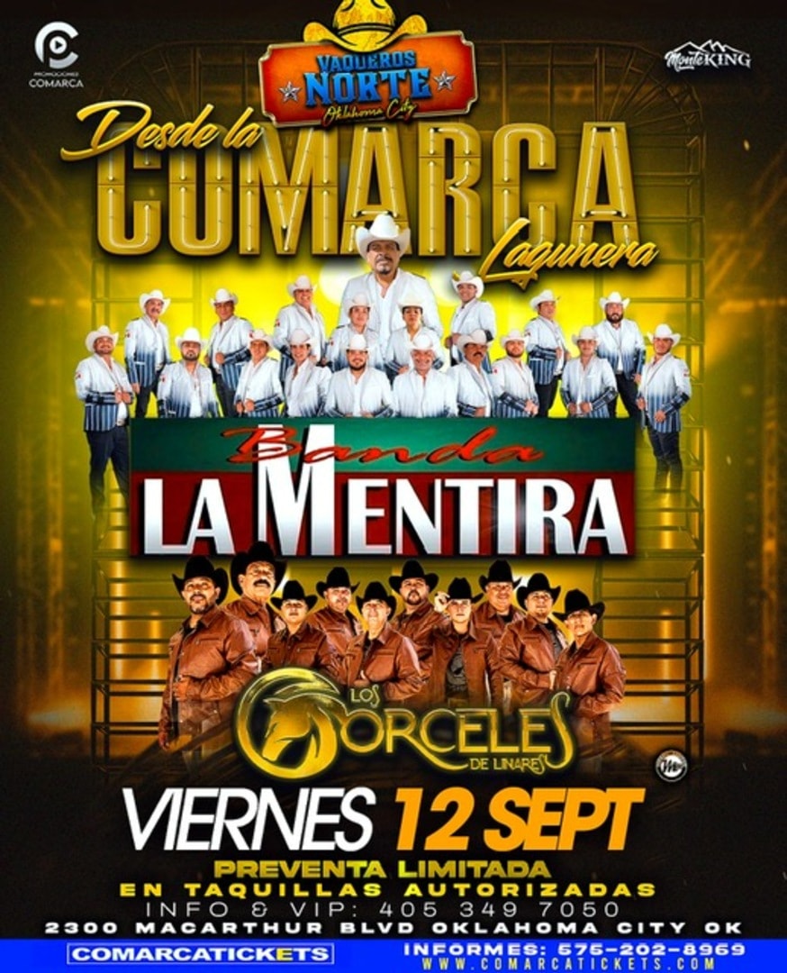 Banda La Mentira-Los Corceles de Nuevo Leon-Desde La Comarca-Vaqueros Norte