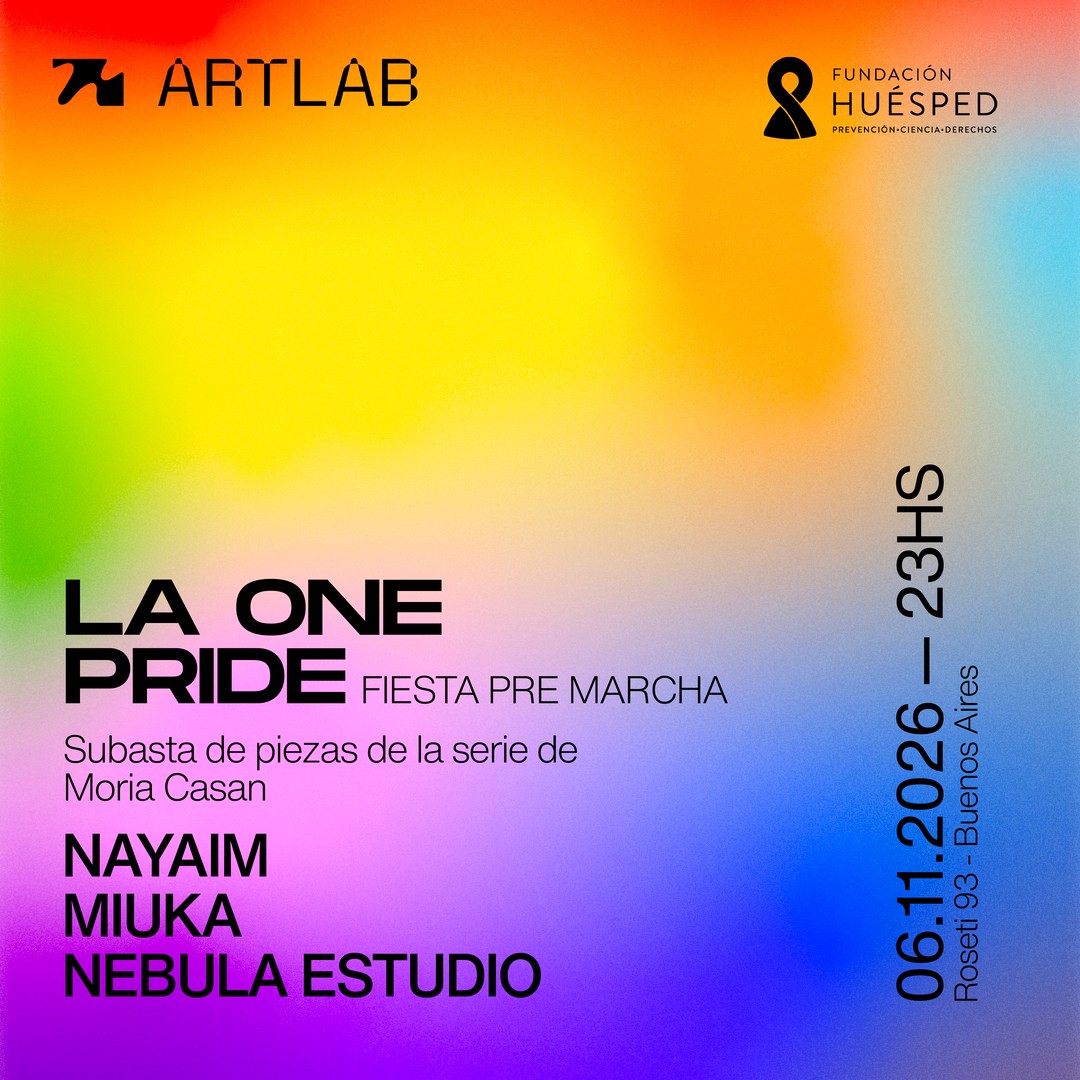 LA ONE PRIDE fiesta pre marcha: Nayaim + Miuka + Nebula Estudio