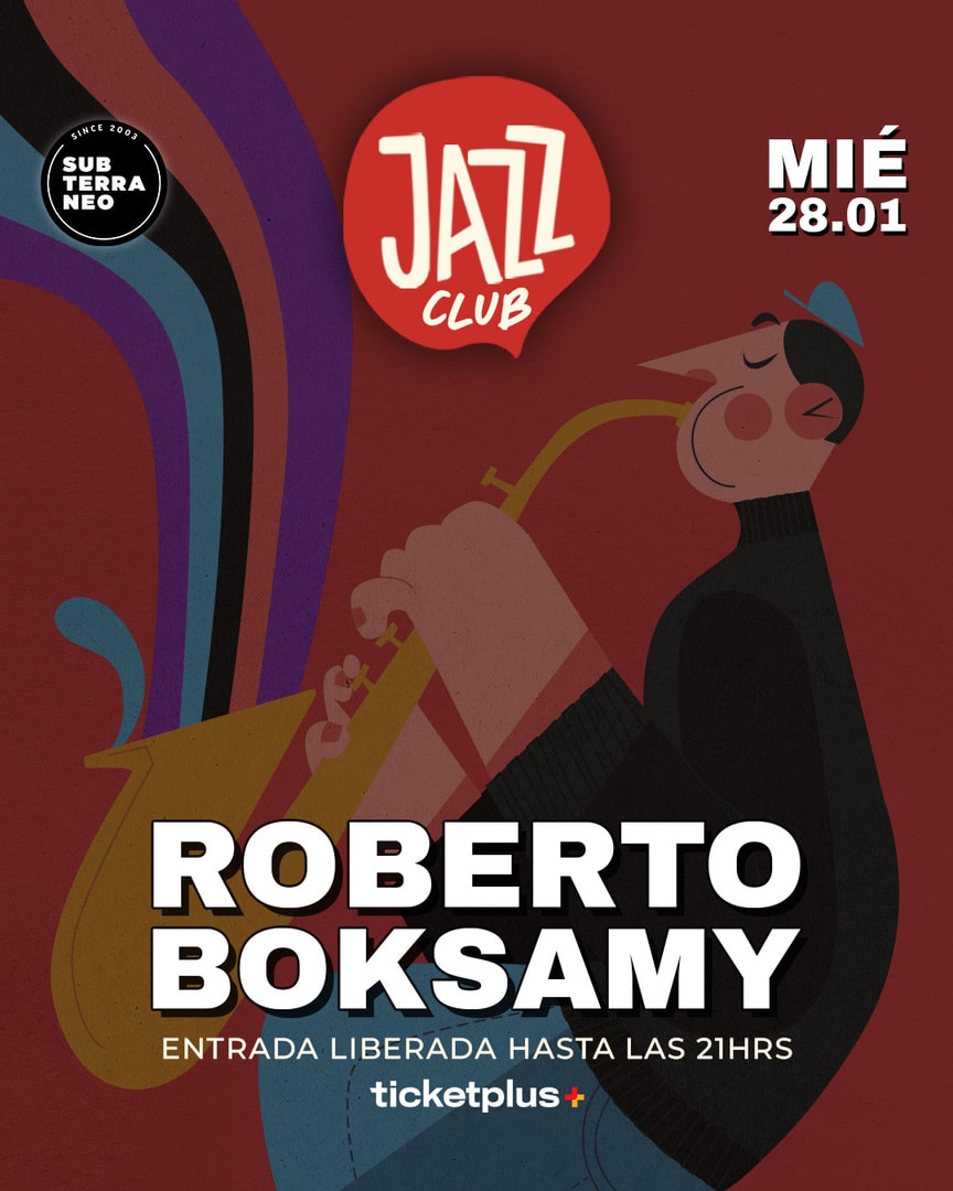 JAZZ CLUB 🎵 MIÉRCOLES 28 ENERO ★ Club Subterráneo 